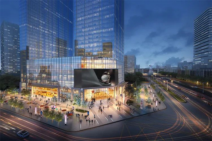 成都托尼洛兰博基尼中心裸眼3d大屏灯光首秀全新地标启幕