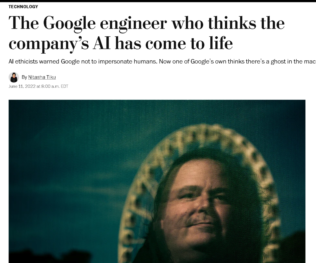 谷歌一工程师宣称智能AI有“自主情感” 后惨遭停职
