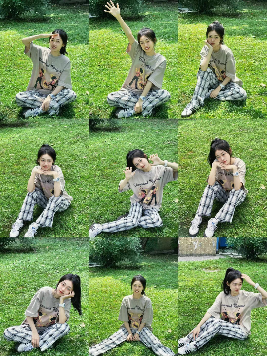 女生拍照姿势合集|合集|姿势|女生_新浪新闻