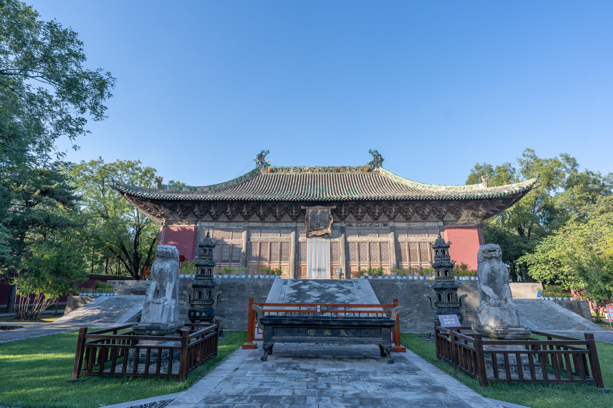 山西也有一个超适合拍照的好地方建筑物还是从河南搬过来的