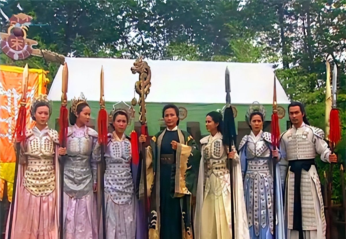 佘赛花是杨家的家主杨业的妻子,战死沙场的杨家将都是她的儿子.