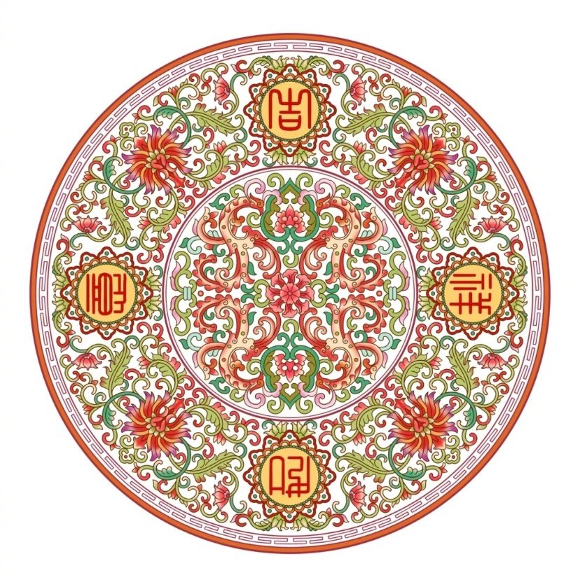 一组经典的中华传统纹样