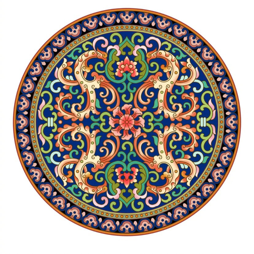 一组经典的中华传统纹样