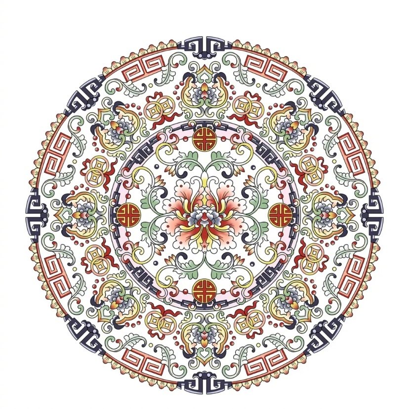 一组经典的中华传统纹样