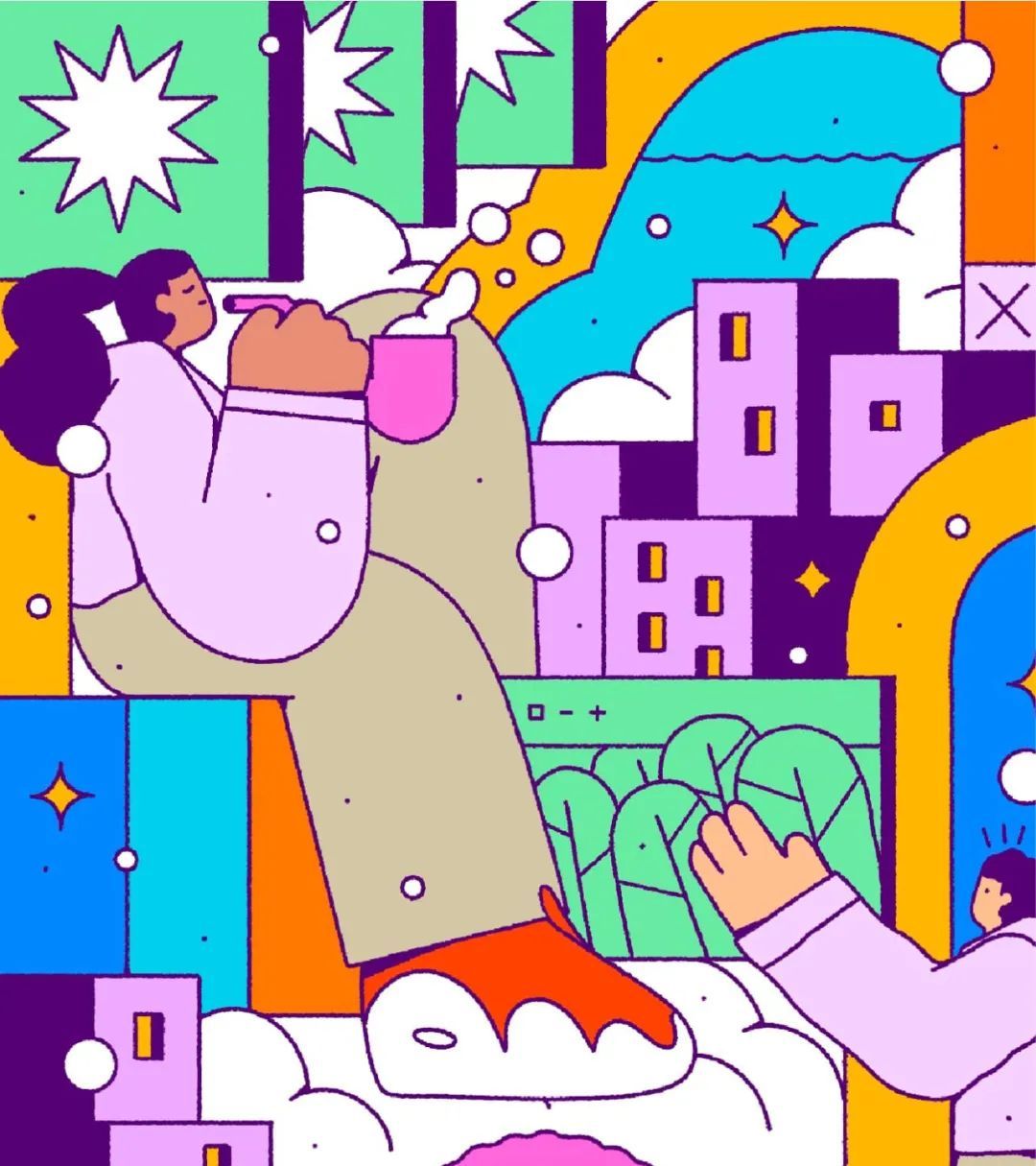 巴西插画师 emans 插画设计作品__财经头条