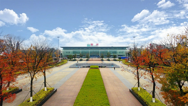 6月15日10时起常州站南北广场逐步恢复正常运营