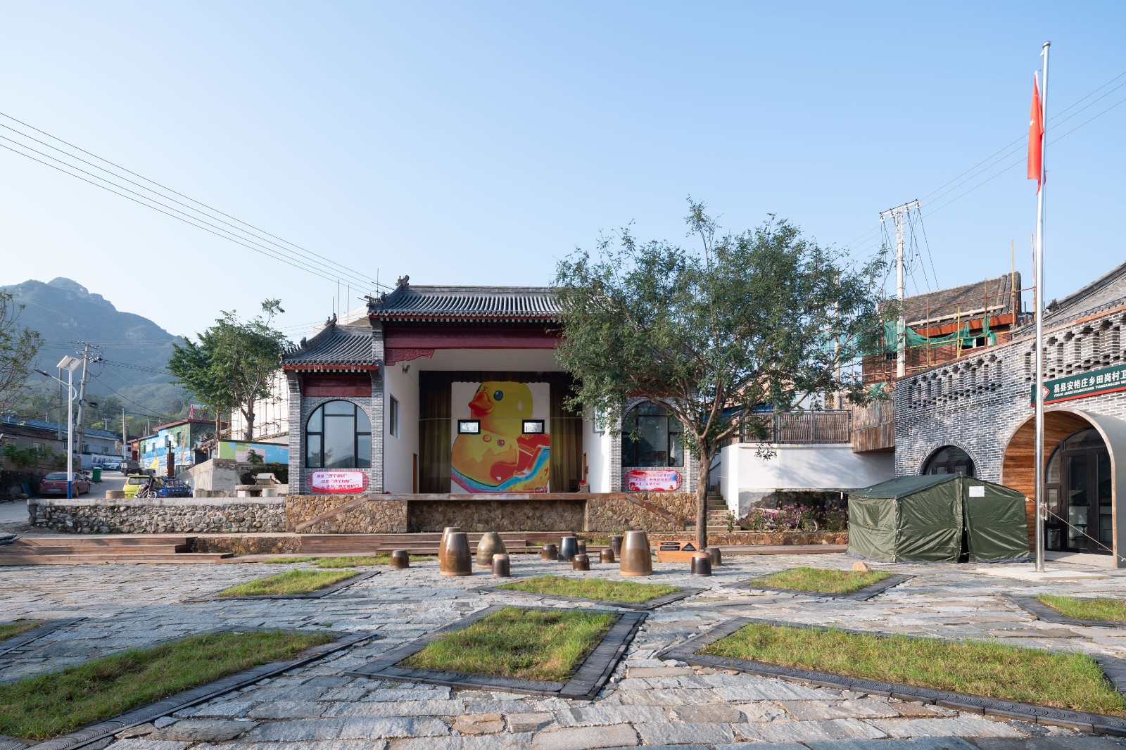 田岗乡村会客厅项目地址:河北省保定市易县田岗村项目类型:建筑设计