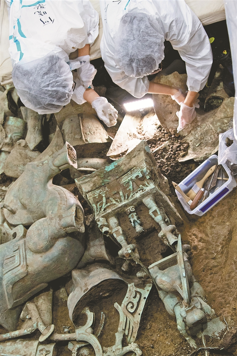 三星堆又有重大发现|文物|三星堆|考古_新浪科技_新浪网