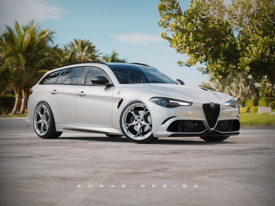 造型协调阿尔法罗密欧giulia旅行版预览图