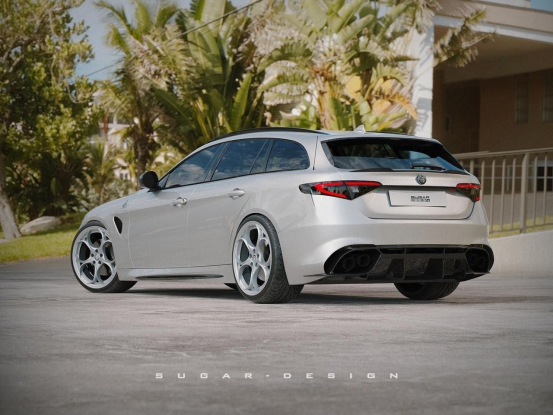 造型协调阿尔法罗密欧giulia旅行版预览图