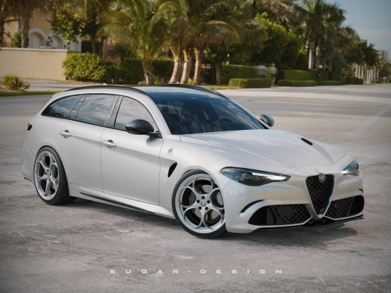 造型协调阿尔法罗密欧giulia旅行版预览图