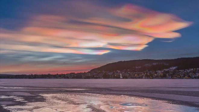 罕见"滚轴云"现身山东!形成条件非常苛刻,却是恶劣天气的前兆