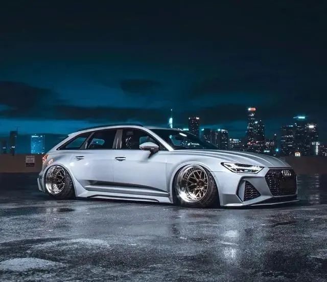 宽体低趴改装奥迪rs6avant