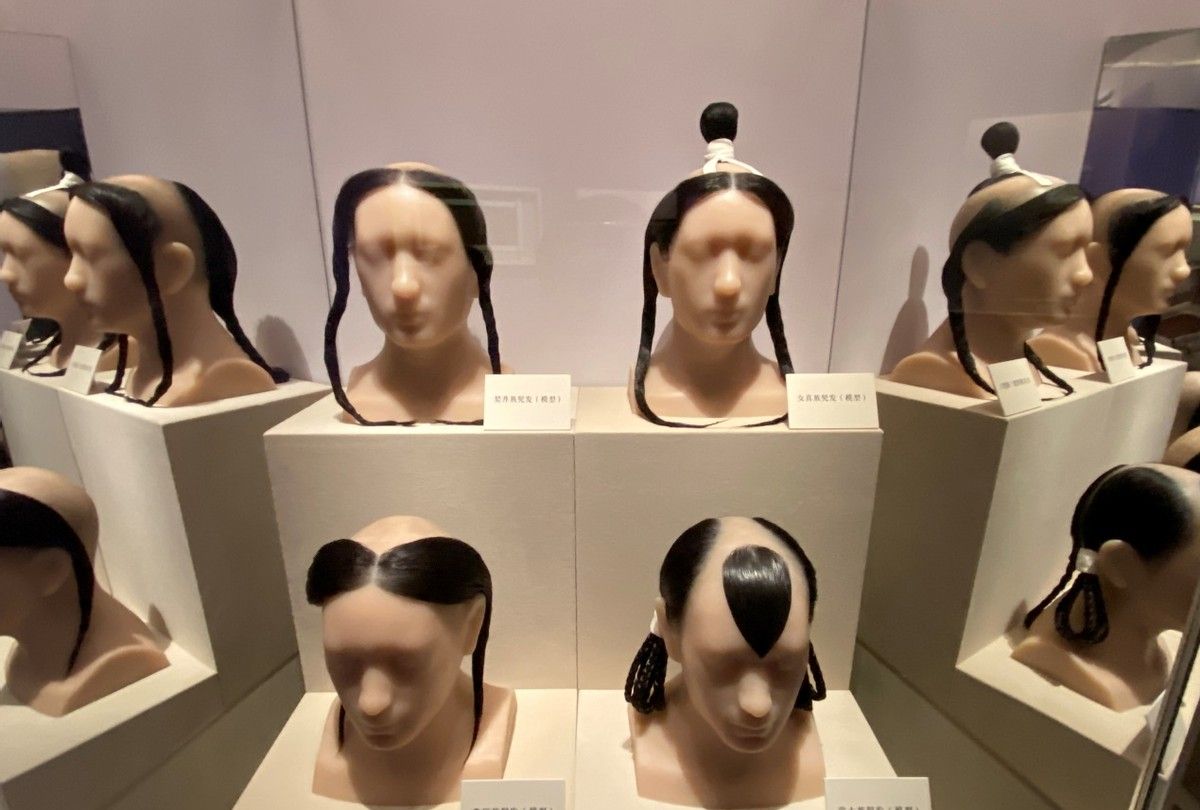 国博:契丹,女真,党项和蒙古族男子的发型|蒙古|党项|女真_新浪新闻