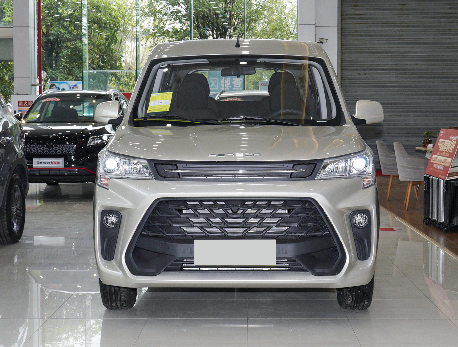 东风风光新款mpv新车标侧滑门2578座都有15l动力