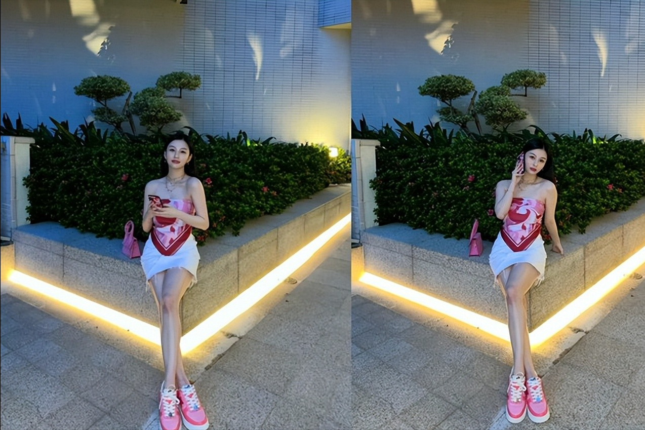 邱淑贞女儿沈月,把丝巾当抹胸上衣来穿,下搭超短裙高调招摇休闲区蓝鸢梦想 - Www.slyday.coM 邱淑贞女儿沈月,把丝巾当抹胸上衣来穿,下搭超短裙高调招摇休闲区蓝鸢梦想 - Www.slyday.coM