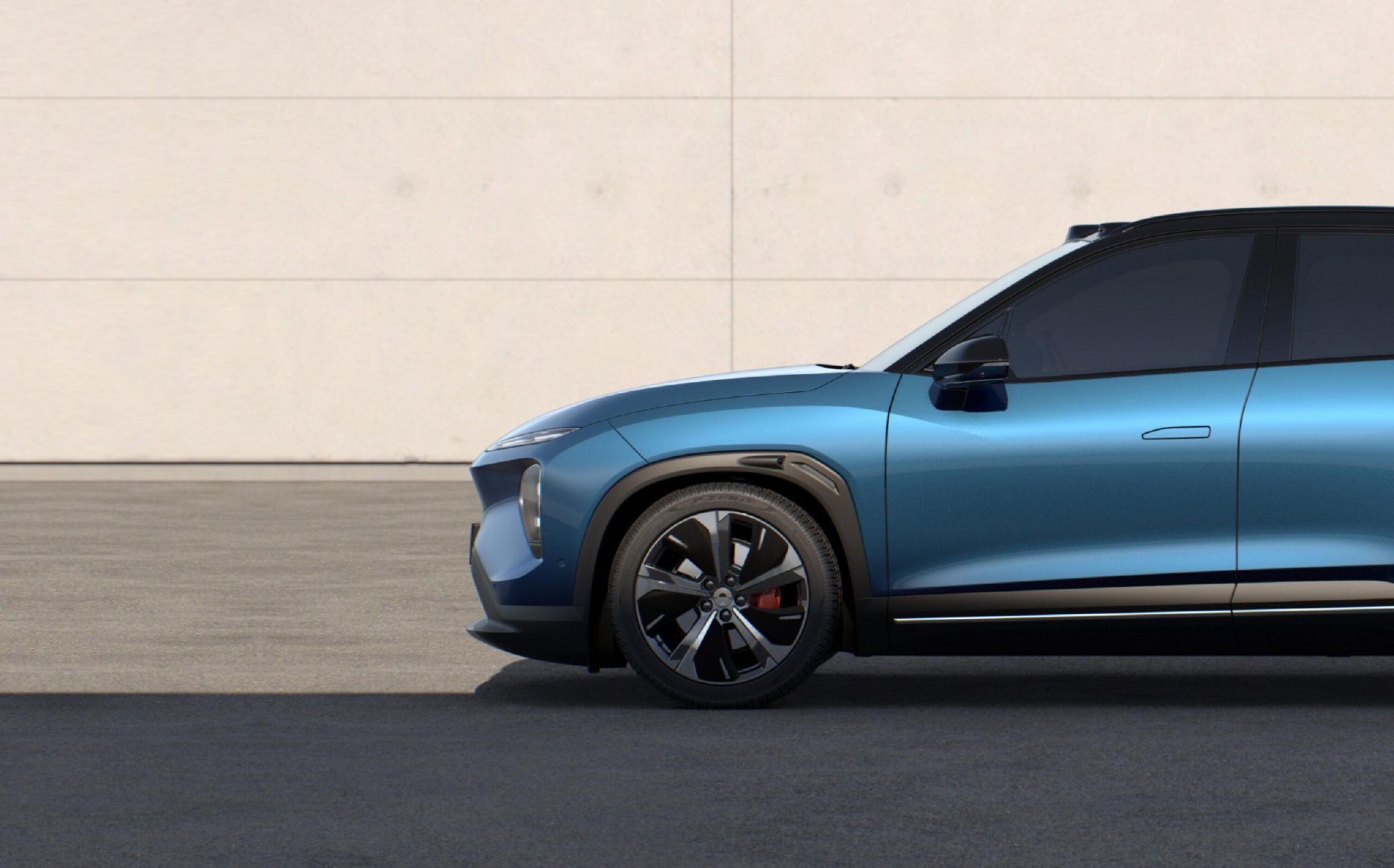 要价不菲蔚来智能电动中大型suves7全球首发