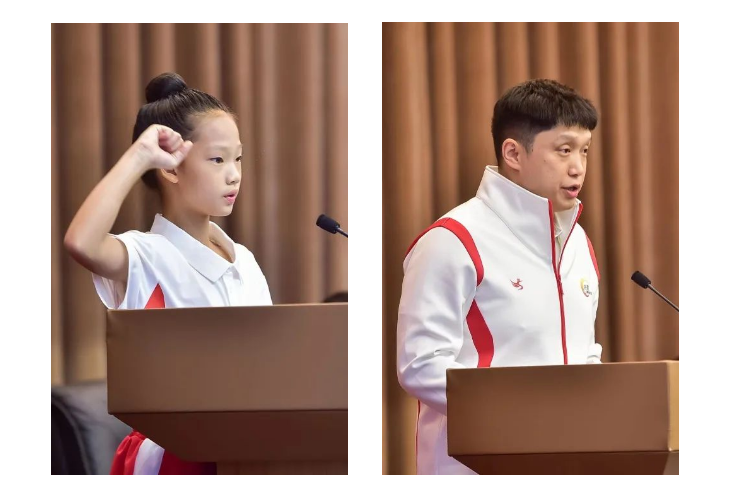 江若瑜,杨洋发言并宣誓图据运动成都微信公众号大会强调,召开誓师大会