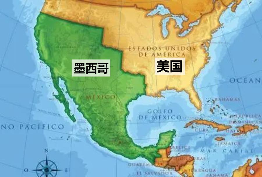 墨西哥华雷斯地图位置图片