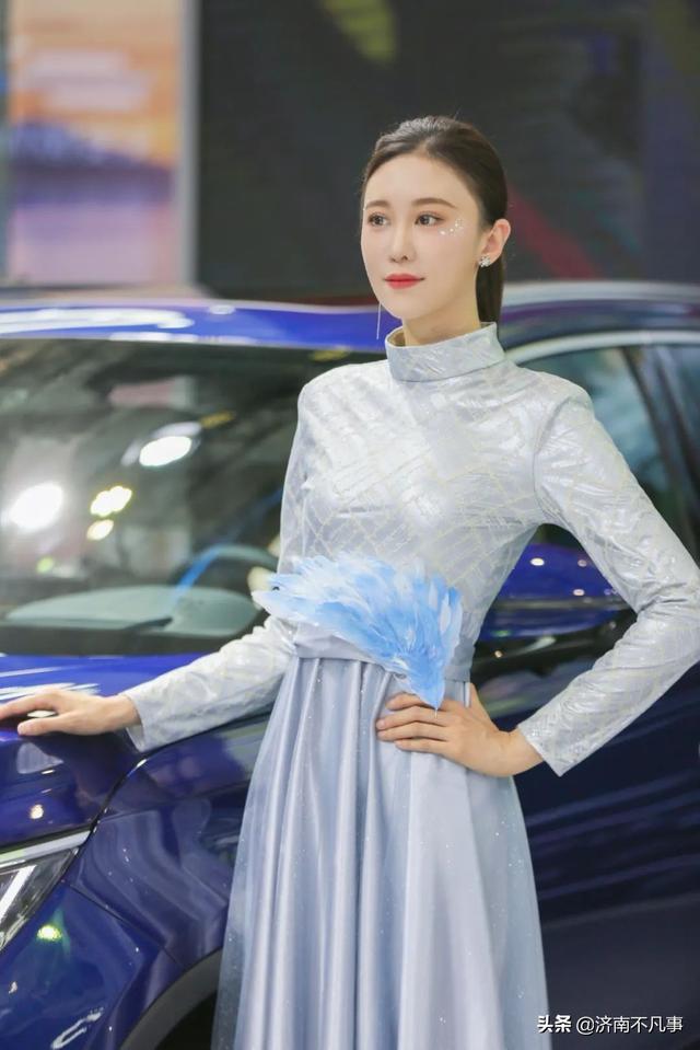 济南车展结束了哪个车模小姐姐最漂亮