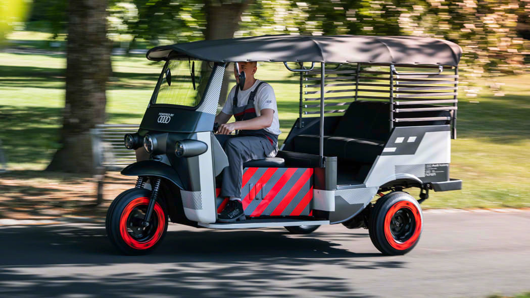 nunam与奥迪共同开发的电动三轮车