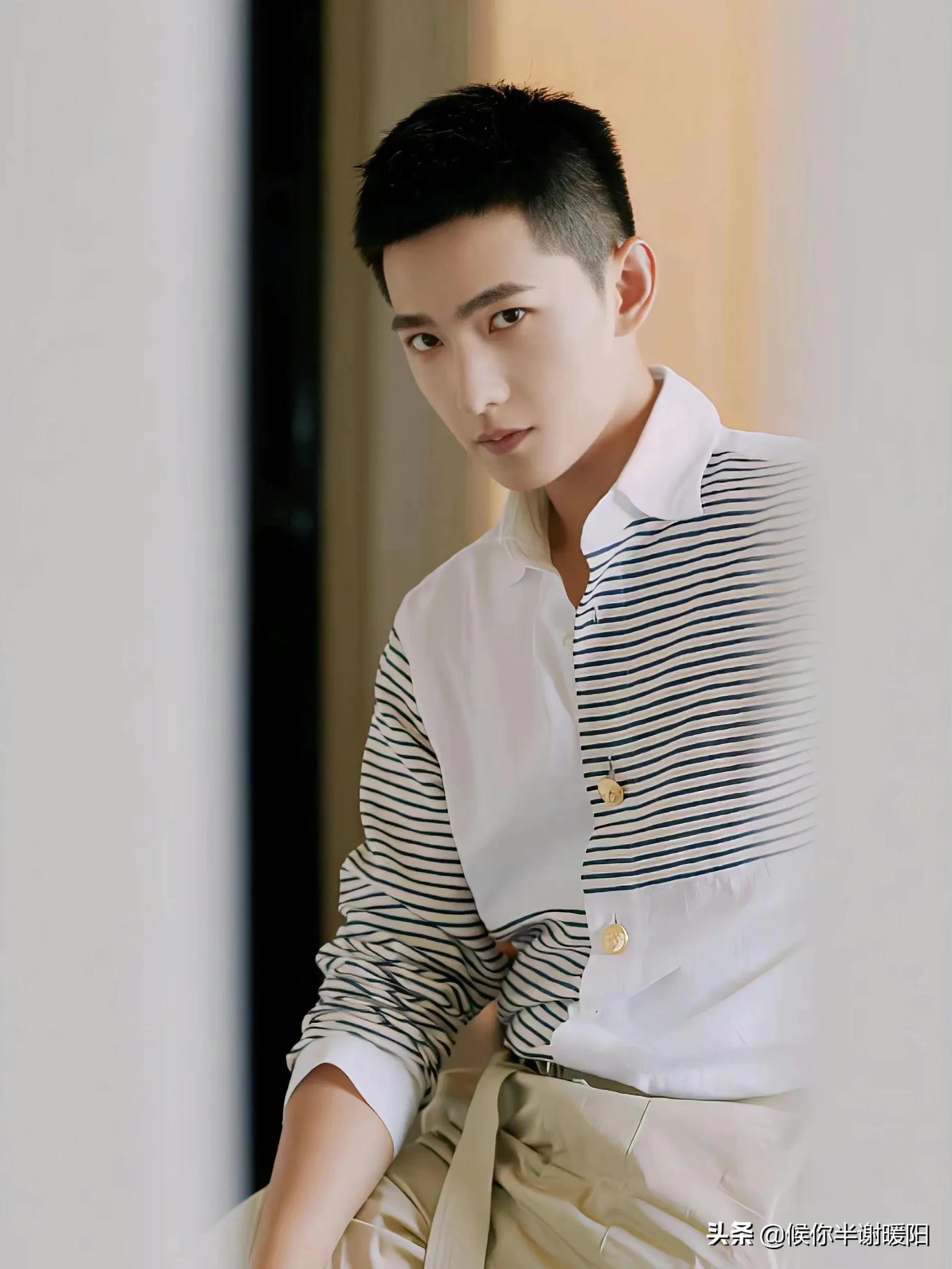 10位男明星的寸头朱一龙李现比长发更好看肖战王安宇最惊艳