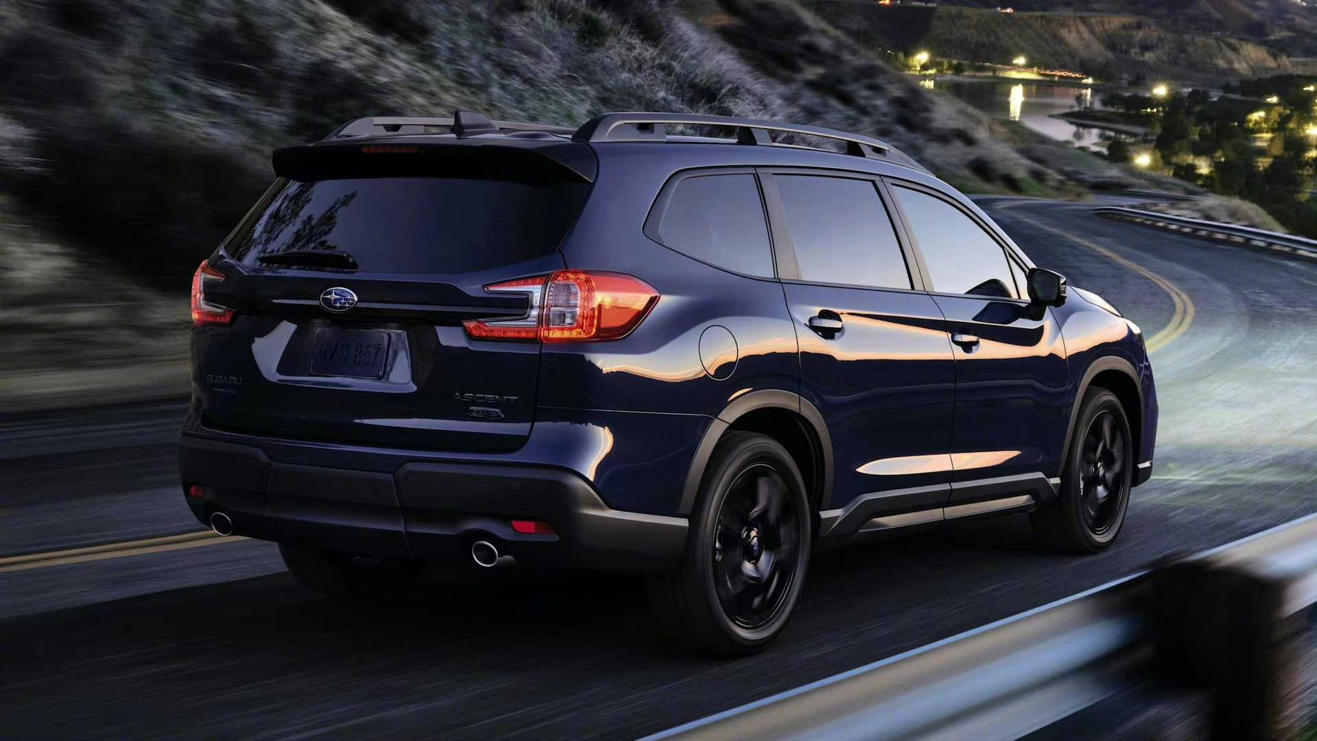 新款斯巴鲁ascent官图发布新车作为小改款车型