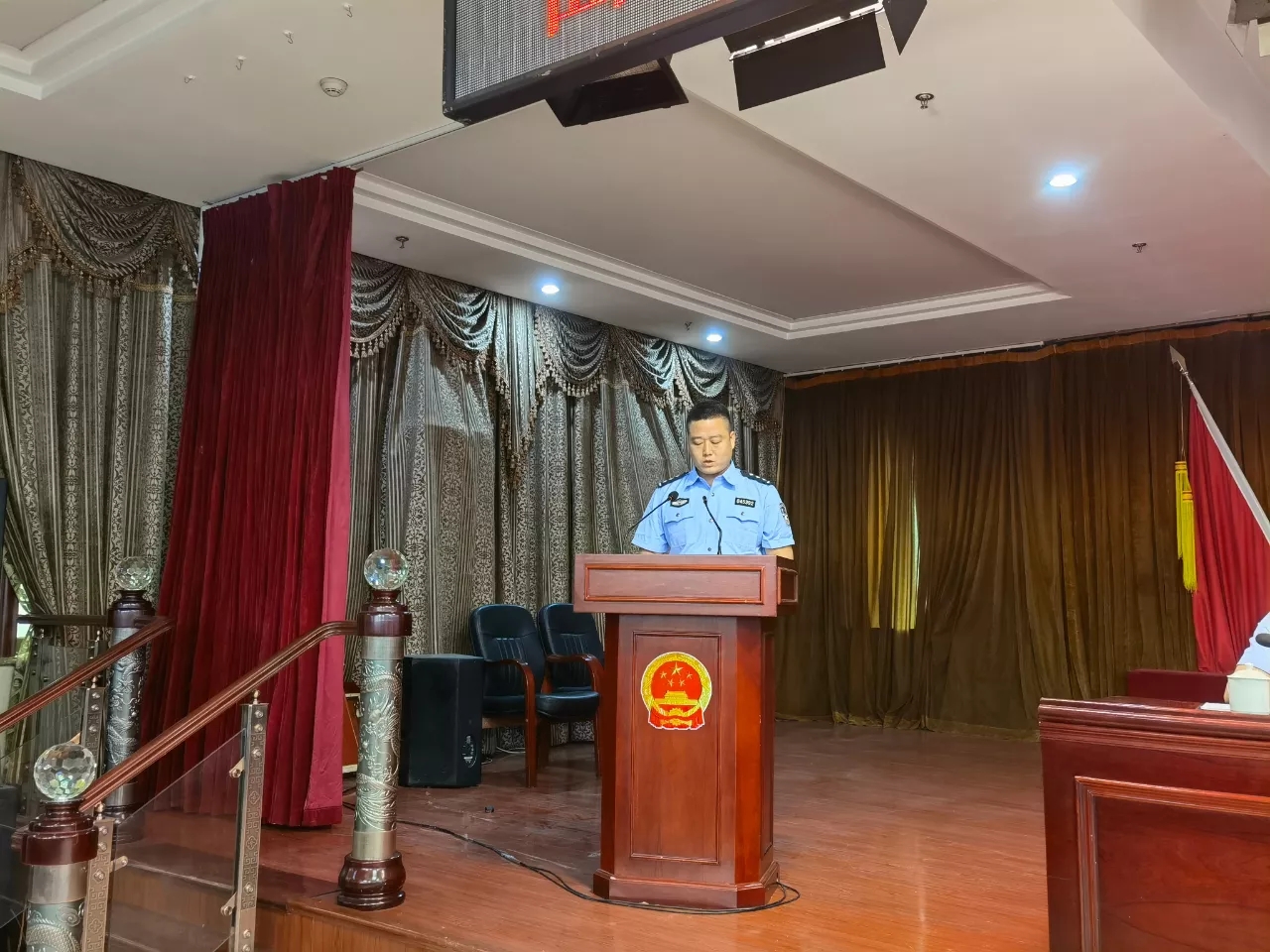 曲阳县公安局组织召开上半年重点工作暨铸盾2022专项行动誓师大会
