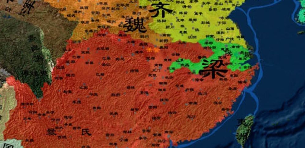 奇葩的南梁:侯景叛乱未定,南梁便出现多个梁王并