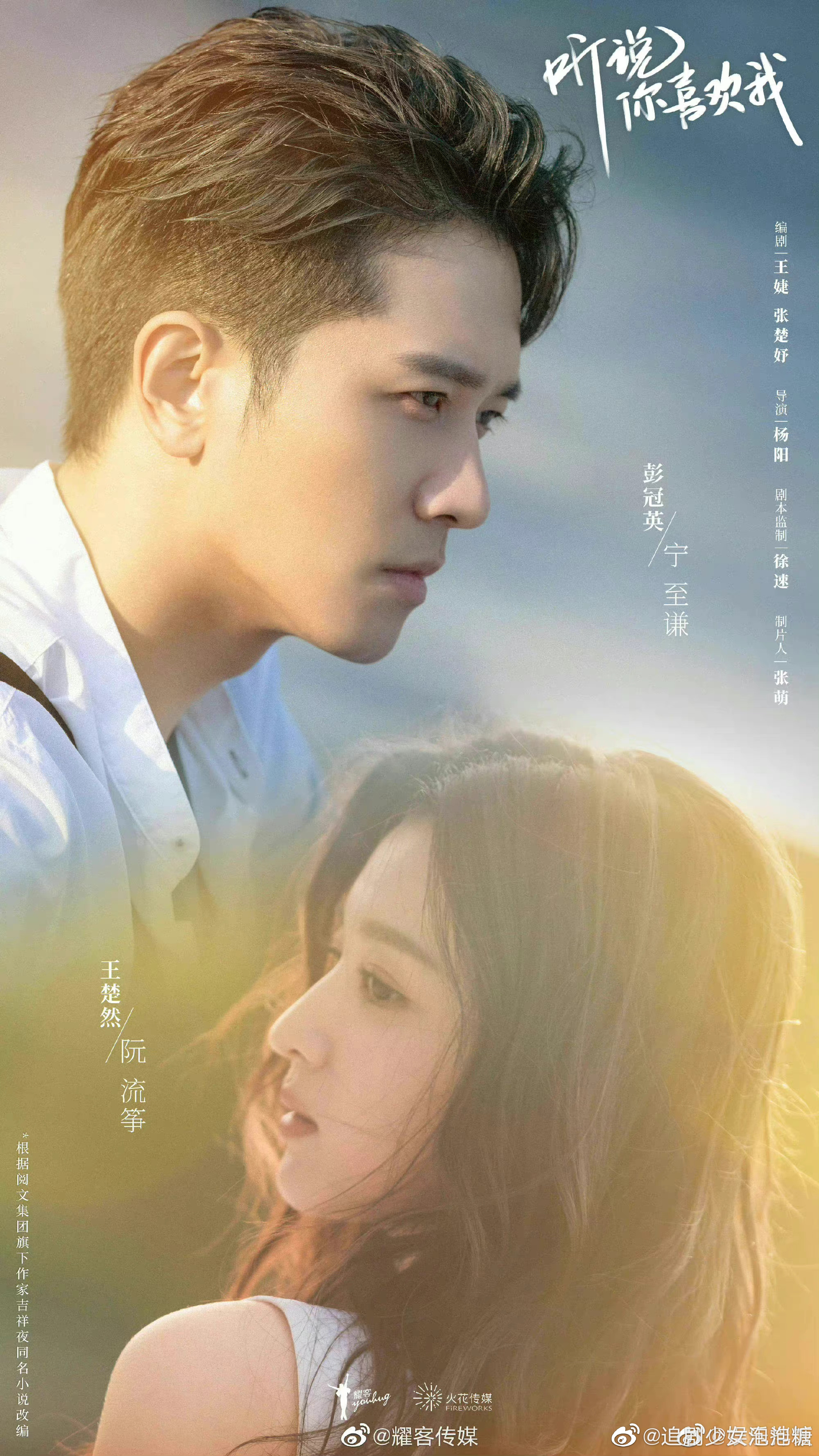 彭冠英王楚然主演的听说你也喜欢我已过审下证