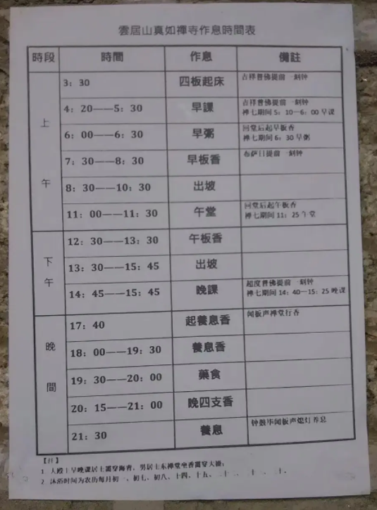寺庙义工时间一般是两周时间以上,但内容却是千差万别,可以说人生的