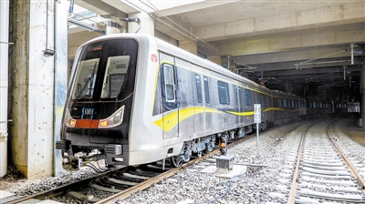 地铁10号线一期开始列车空载试运行