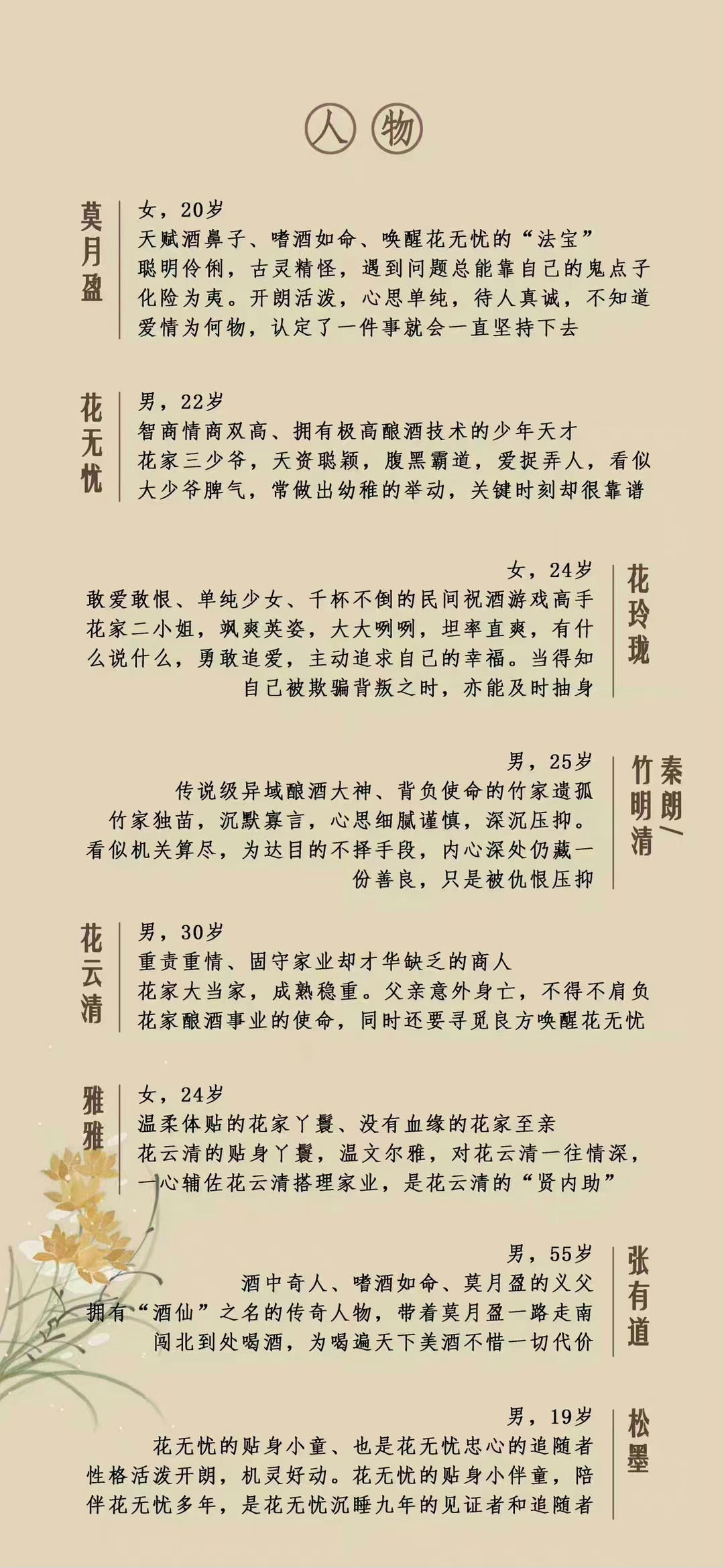 丨敖子逸同学的花间酒人间月终于要准备开机啦