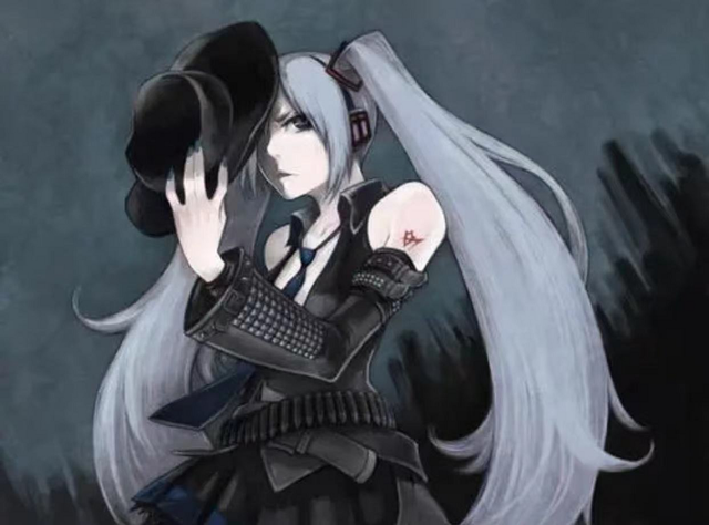 钢音未来:是饭时首先提出的一个以初音未来为原型的vocaloid亚种.