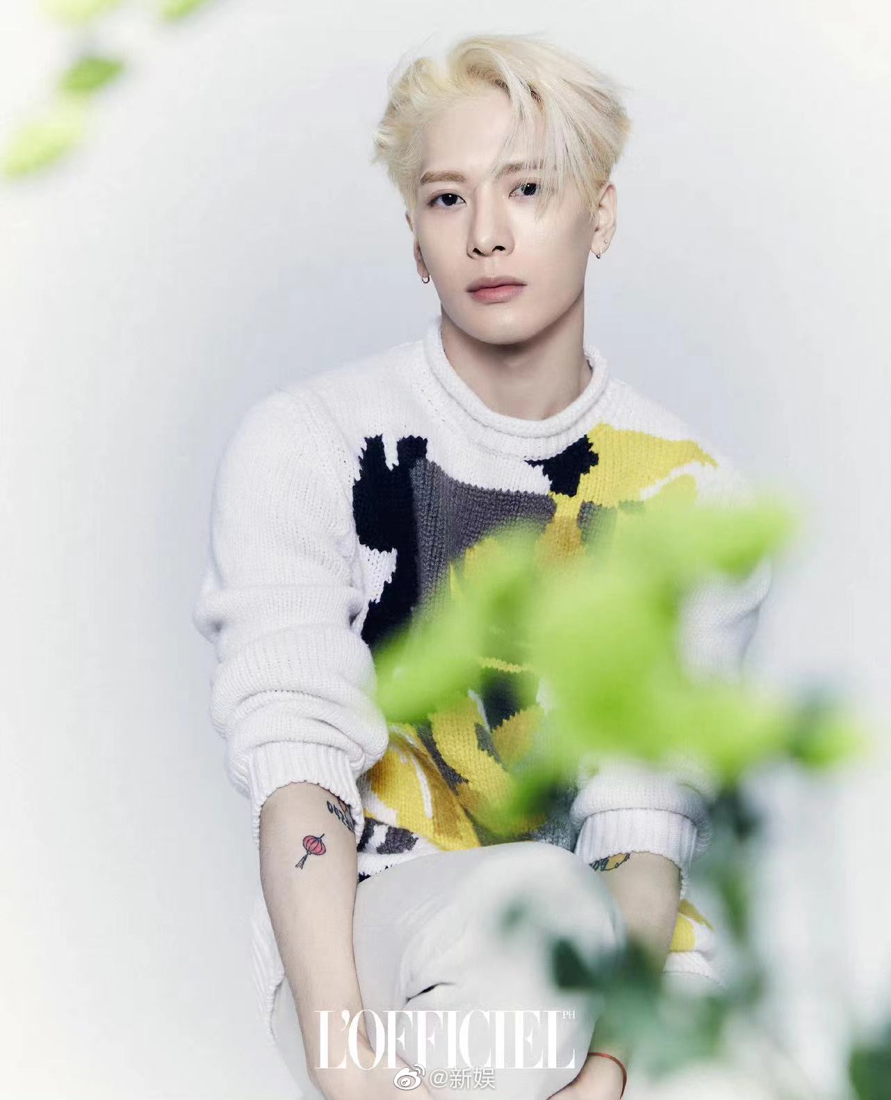 金发的王嘉尔好帅啊