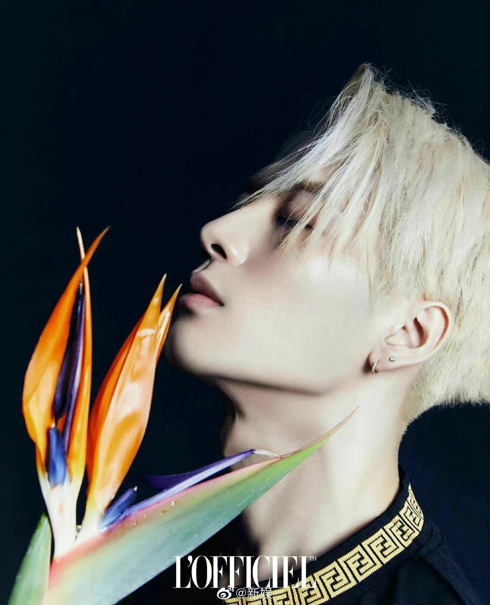 金发的王嘉尔好帅啊