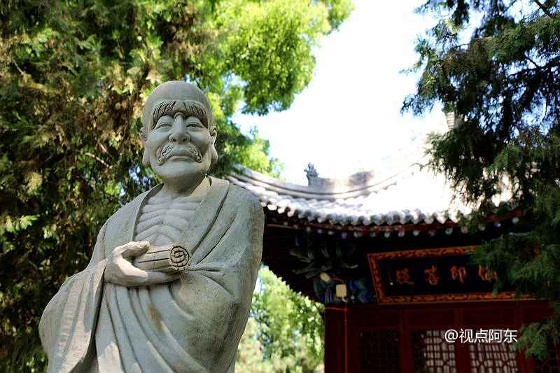 游览西安草堂寺鸠摩罗什烦恼即菩提