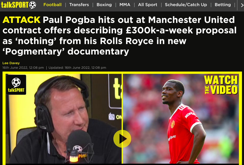 曼联终究错付了 29岁大将自曝离开前早已极度不满 言语间极尽蔑视休闲区蓝鸢梦想 - Www.slyday.coM