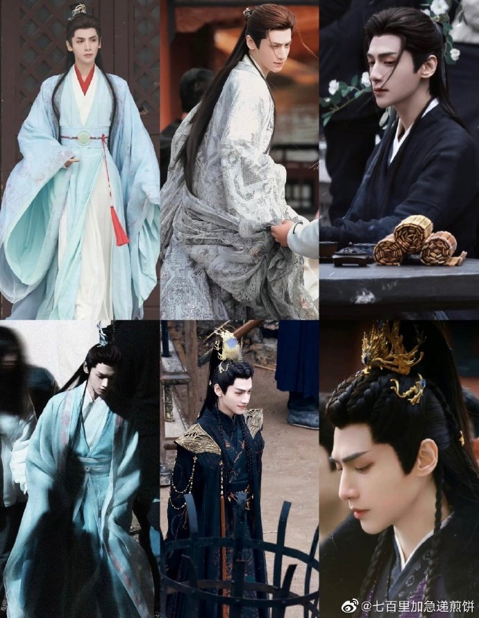 男明星们古装扮相