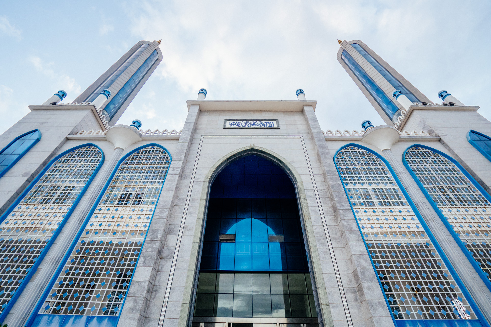 沙甸清真大寺,气势磅礴,仿佛来到了外国|大清真寺|沙甸|清真大寺_新浪