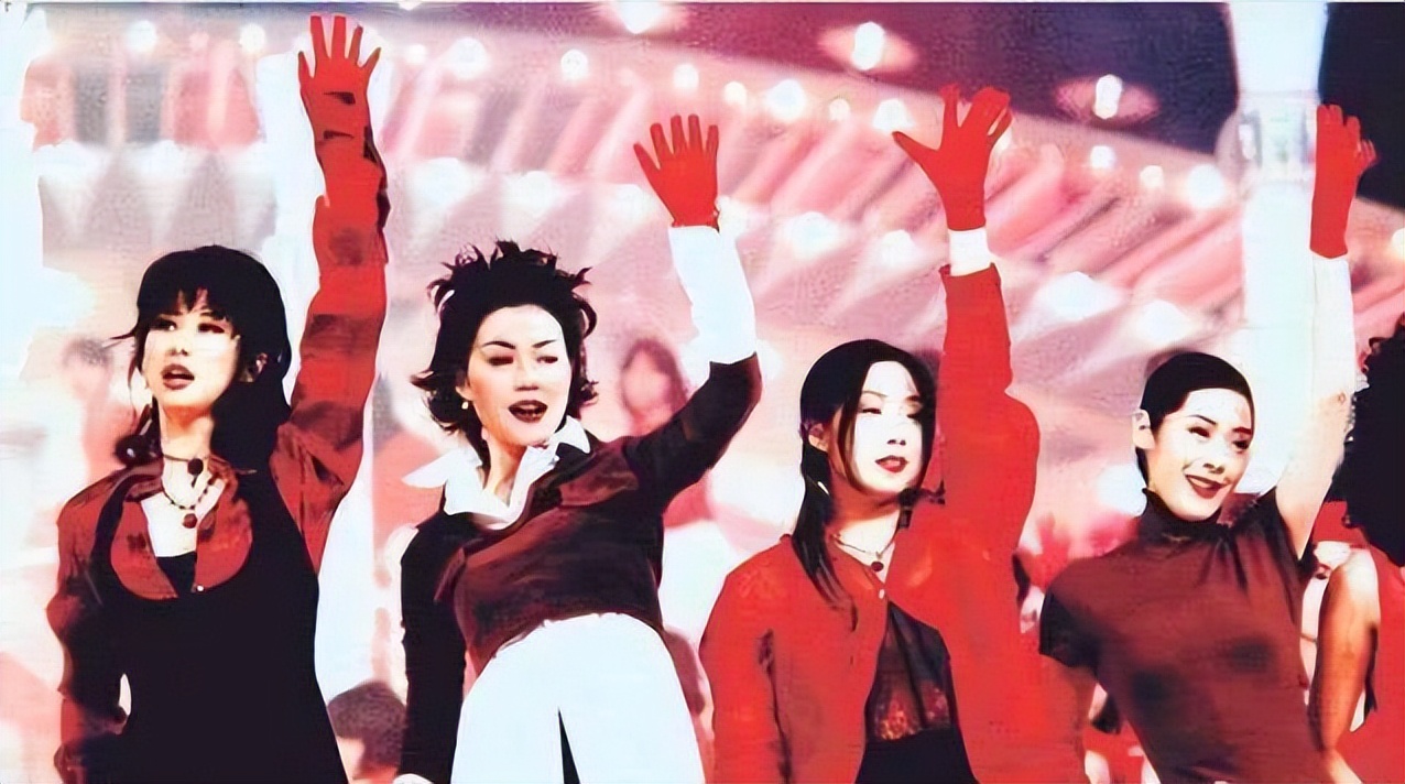 陈慧娴留学归来,王菲,叶倩文,林忆莲,关淑怡等人组成了新的"天后宫"