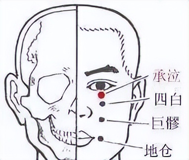 面瘫可以选这些穴位治疗