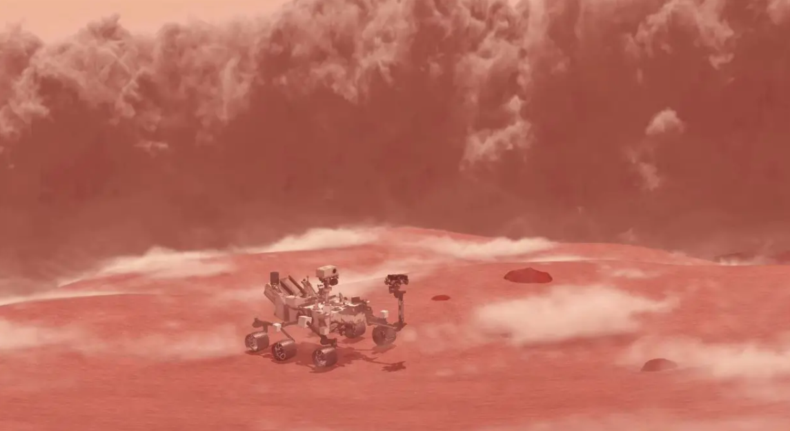 NASA火星新发现！岩石间出现“意想不到”的物体，闪亮效果明显休闲区蓝鸢梦想 - Www.slyday.coM