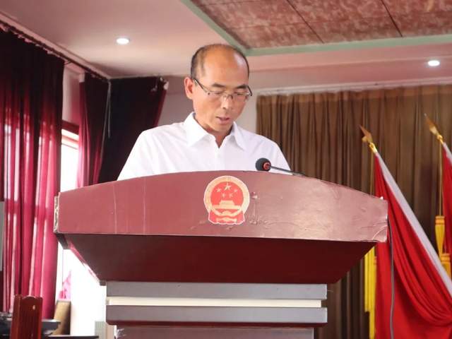 高密市柴沟镇组织召开农村人居环境整治推进会议