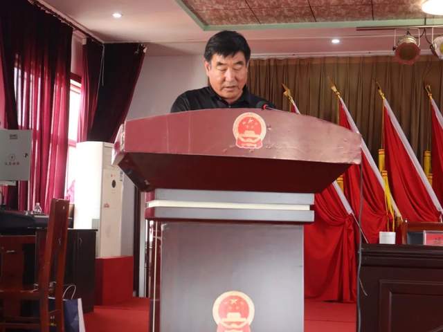 高密市柴沟镇组织召开农村人居环境整治推进会议