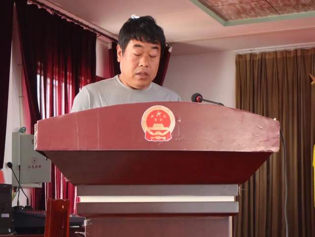 高密市柴沟镇组织召开农村人居环境整治推进会议