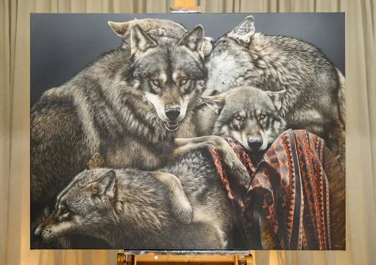 自学成才的宝妈画家，用作品证明了，只要有梦想谁都了不起休闲区蓝鸢梦想 - Www.slyday.coM