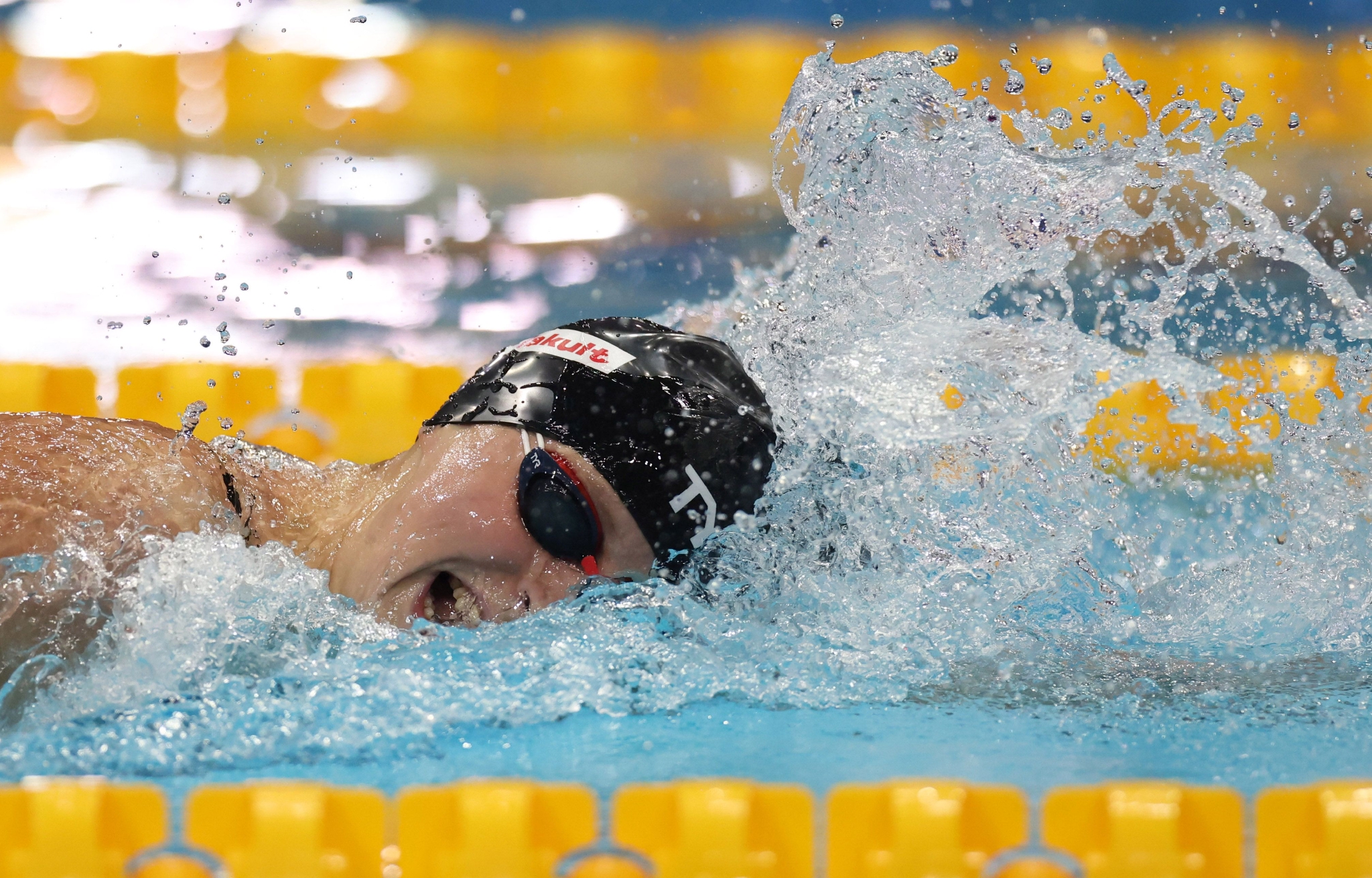 游泳世锦赛莱德基获得女子400米自由泳冠军