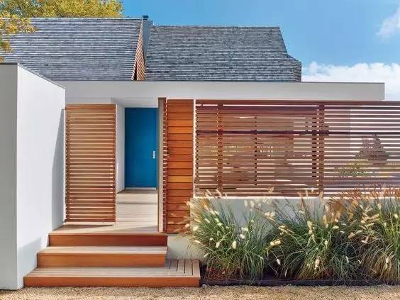 庭院入口，原来有这么多选择休闲区蓝鸢梦想 - Www.slyday.coM