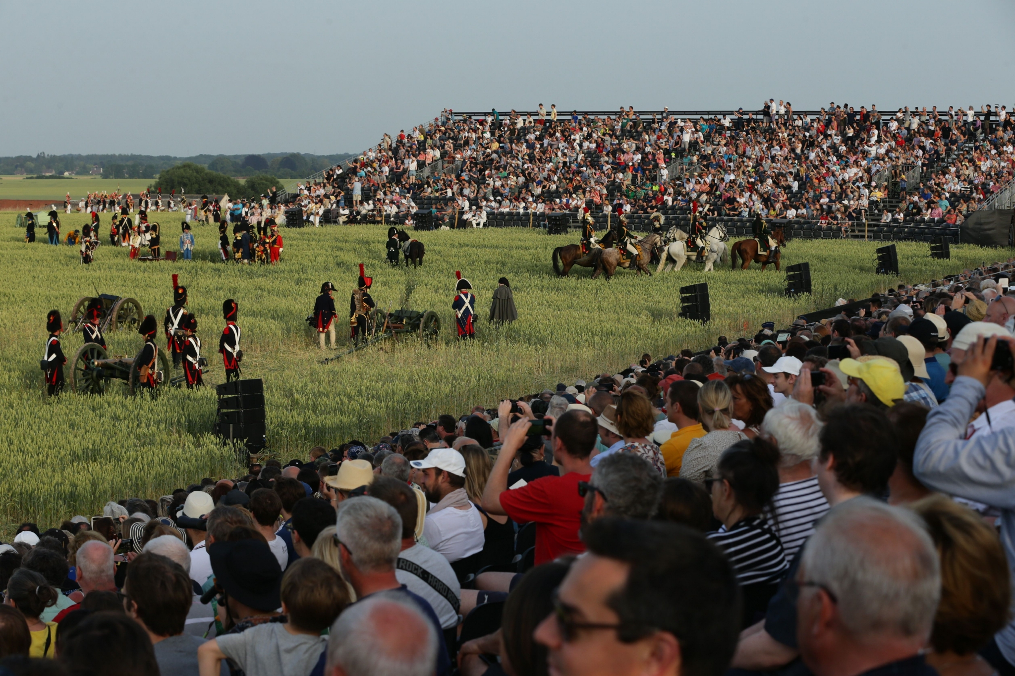 比利时重现滑铁卢战役